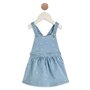 Voir la diapositive 1 : IN EXTENSO Robe en jean bébé fille