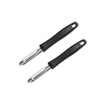 FM PROFESSIONAL Lot de 2 couteaux éplucheurs économes 18,5 cm FM Professional