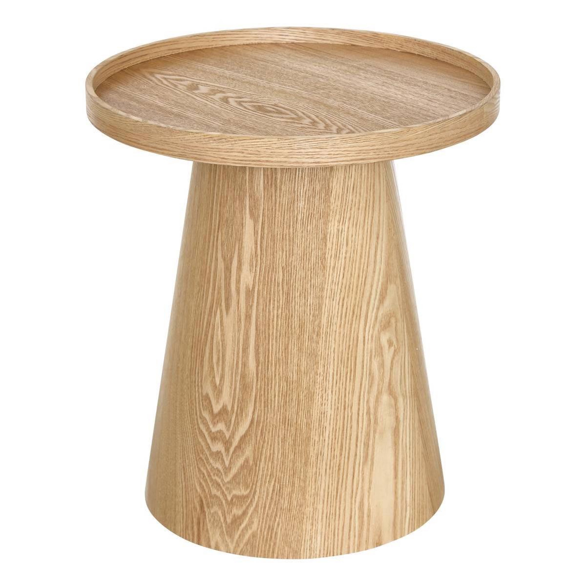 ATMOSPHERA Table d'appoint design  hercyna  50cm naturel