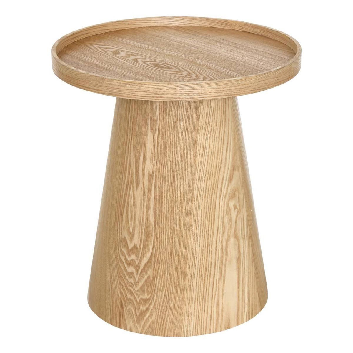 ATMOSPHERA Table d'Appoint Design  Hercyna  50cm Naturel