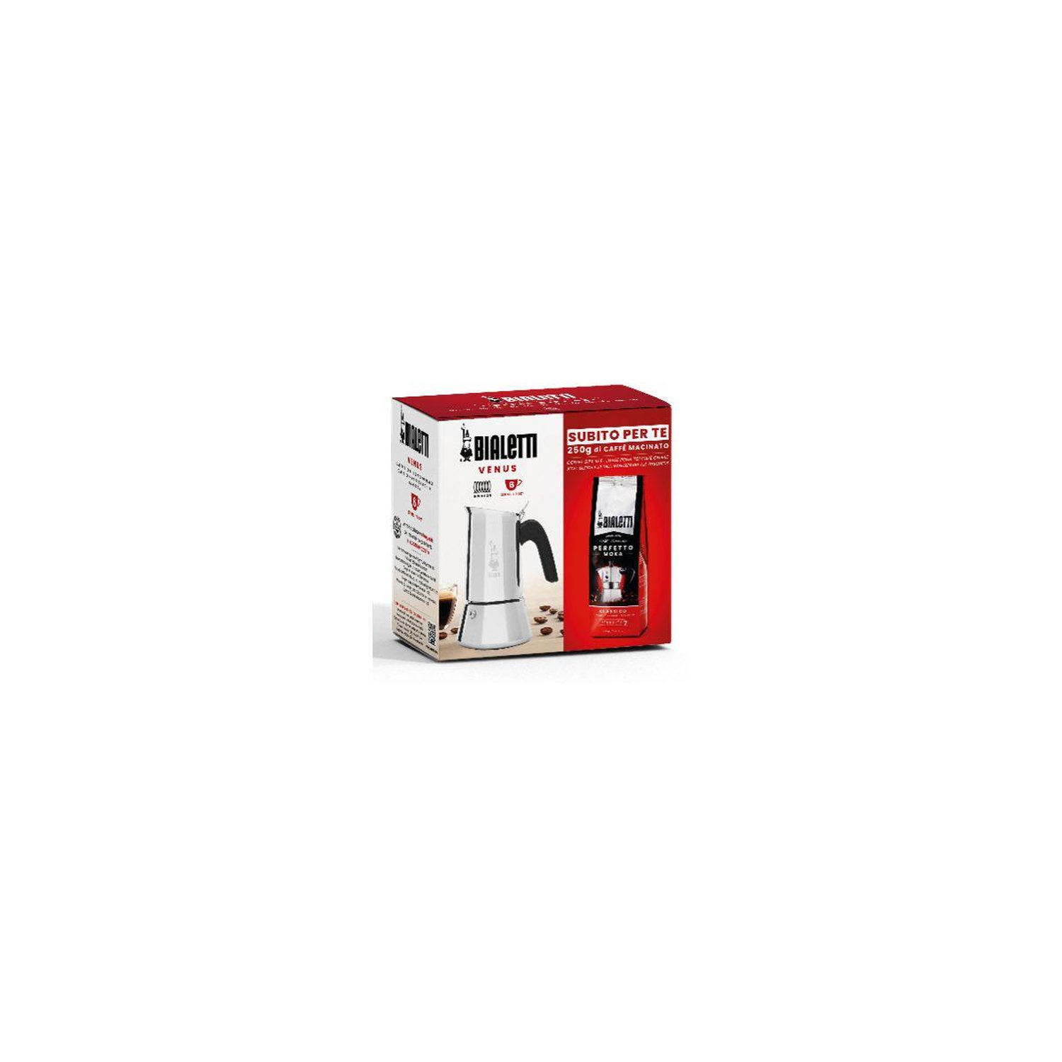 Cafetière Italienne Bialetti VENUS 6 Tasses – Avec Café Moka Classico 250g - vue 5