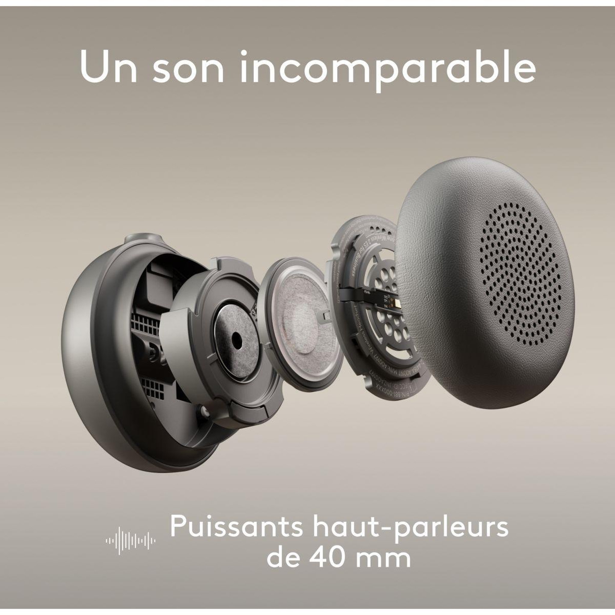 Voir la diapositive 4 : Logitech Micro-casque zone wired 2 graphite