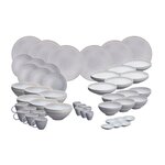 BJORN Service Complet STONE - 48 pièces - Gris lune