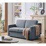 Voir la diapositive 2 : Habitat et Jardin Canapé convertible express en tissu  Diana  - Couchage 140 cm - 3 places - Gris