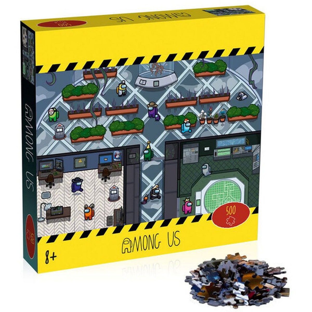  WINNING MOVES Puzzle 500 pièces Among Us