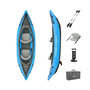 Voir la diapositive 2 : BESTWAY Kayak gonflable - BESTWAY - Cove Champion X2 Hydro-Force - 331x88cm - 2 places - 180kg max - 2 pagaies, 2 ailerons amovibles +