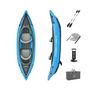 Voir la diapositive 2 : BESTWAY Kayak gonflable - BESTWAY - Cove Champion X2 Hydro-Force - 331x88cm - 2 places - 180kg max - 2 pagaies, 2 ailerons amovibles +