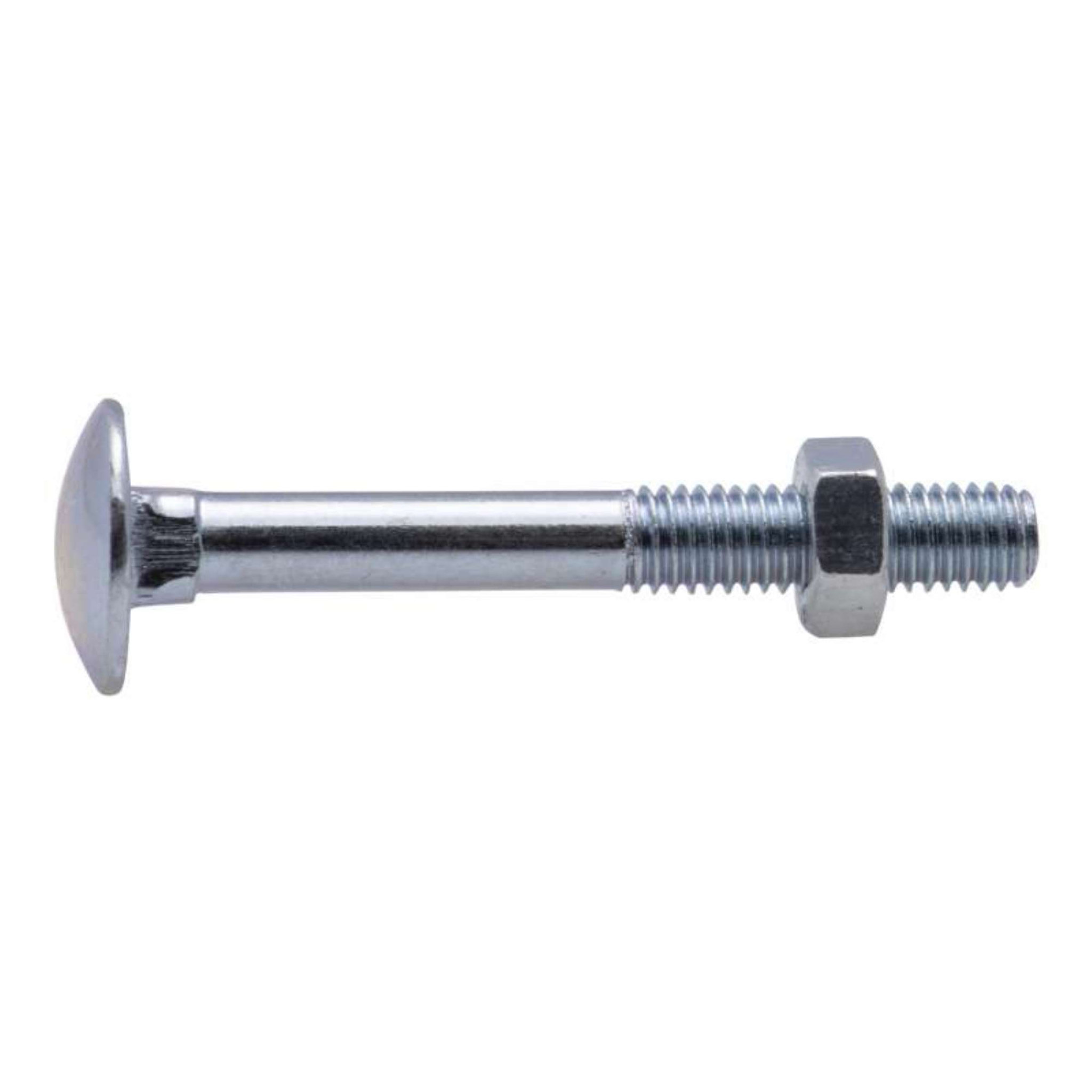 Voir la diapositive 1 :  Boulon zingué TRCC Vissal Ø6x50mm  lot de 8 boulons