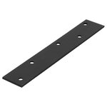 SUKI Patte d'assemblage en T acier zingue noire Magnodur 170x30, SUKI