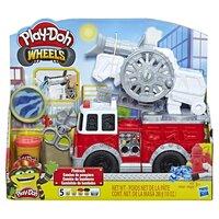Play-Doh Kitchen Creations, Camion de glace géant, inclut 27 accessoires,  12 pots de pâte à modeler, sons réalistes À partir de 3 ans 