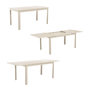 Voir la diapositive 5 : SWEEEK Table de jardin SEATTLE extensible aluminium, 8 places, 173 / 236,5 x 100 x 75 cm