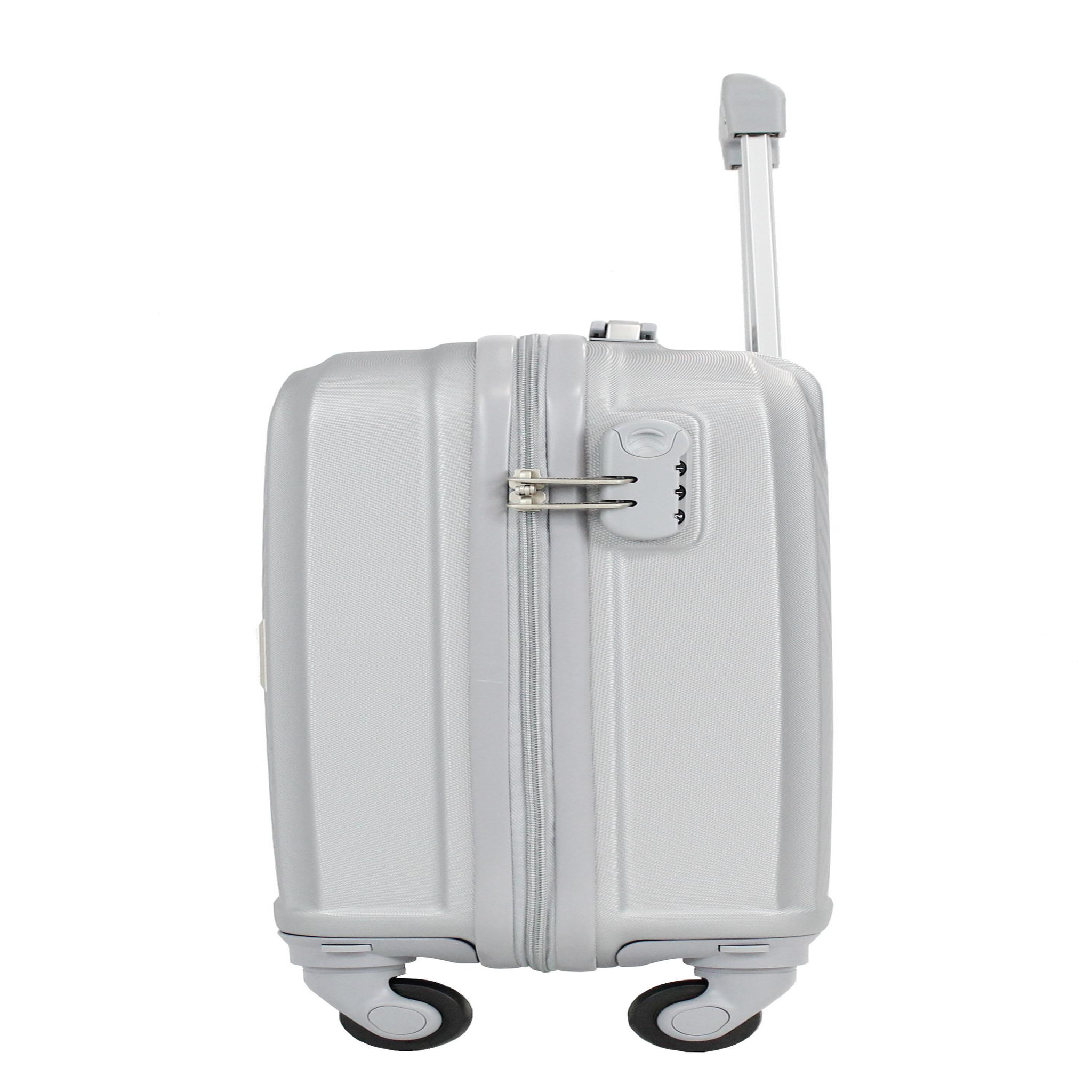 Voir la diapositive 3 : Alistair Valise Cabine 50 cm et Vanity XS Alistair - Collection Iron - 4 roues - ABS ultra résistant