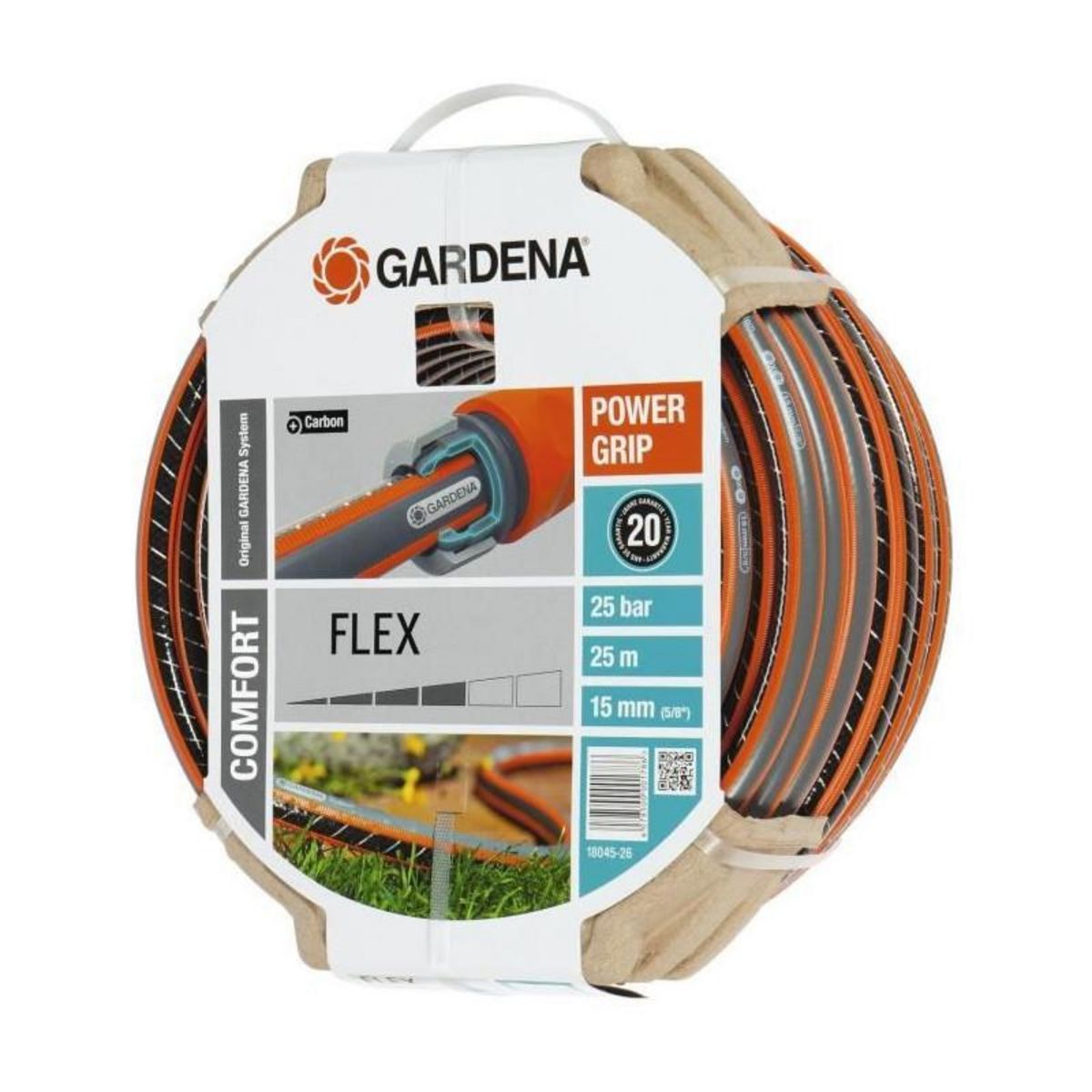 Gardena Tuyau d'arrosage Flex Ø 15 mm - 25 m