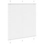 Voir la diapositive 3 : VIDAXL Store plisse blanc 115x150cm largeur du tissu 114,4cm polyester