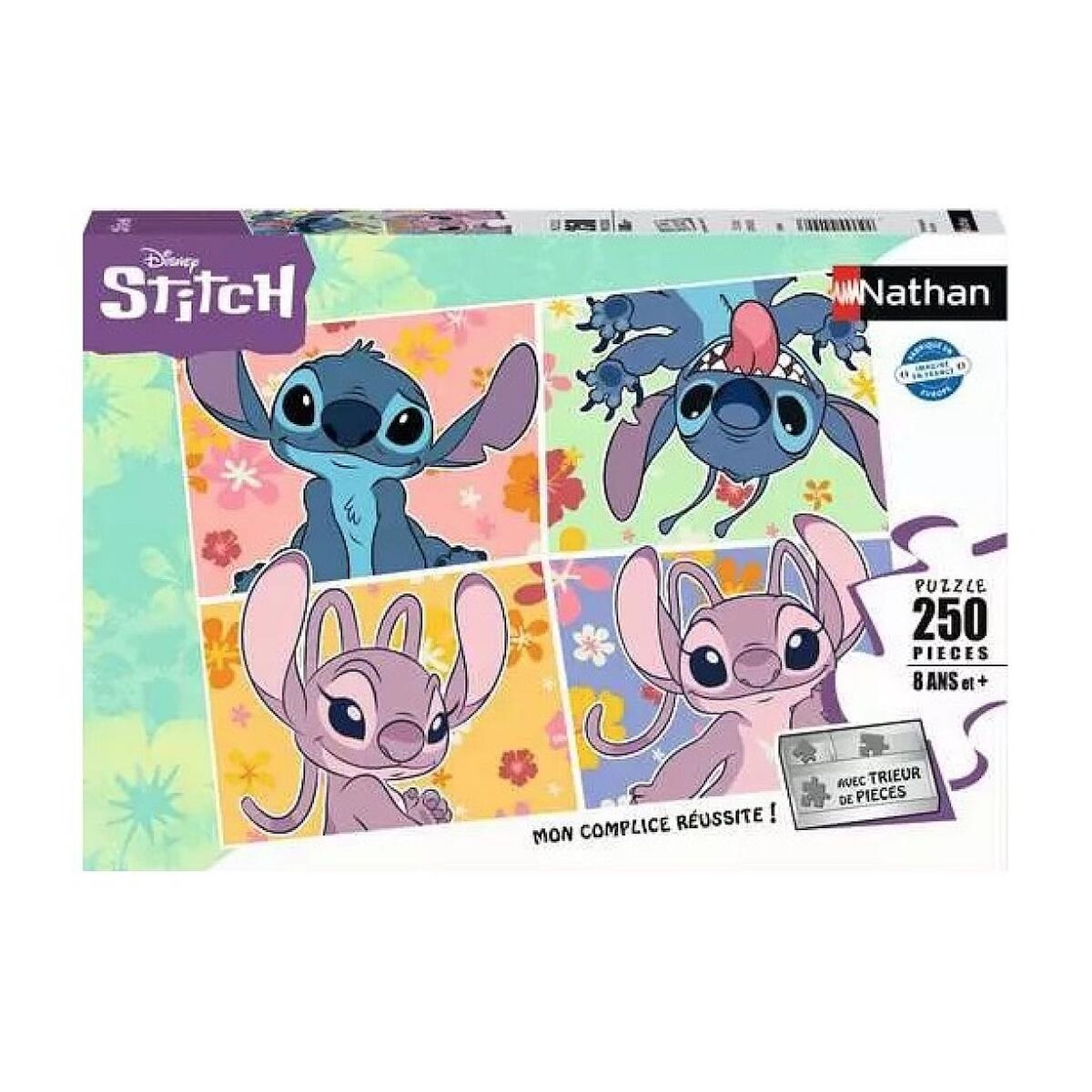 Nathan Nathan puzzle 250 p  En bonne compagnie / Disney Stitch