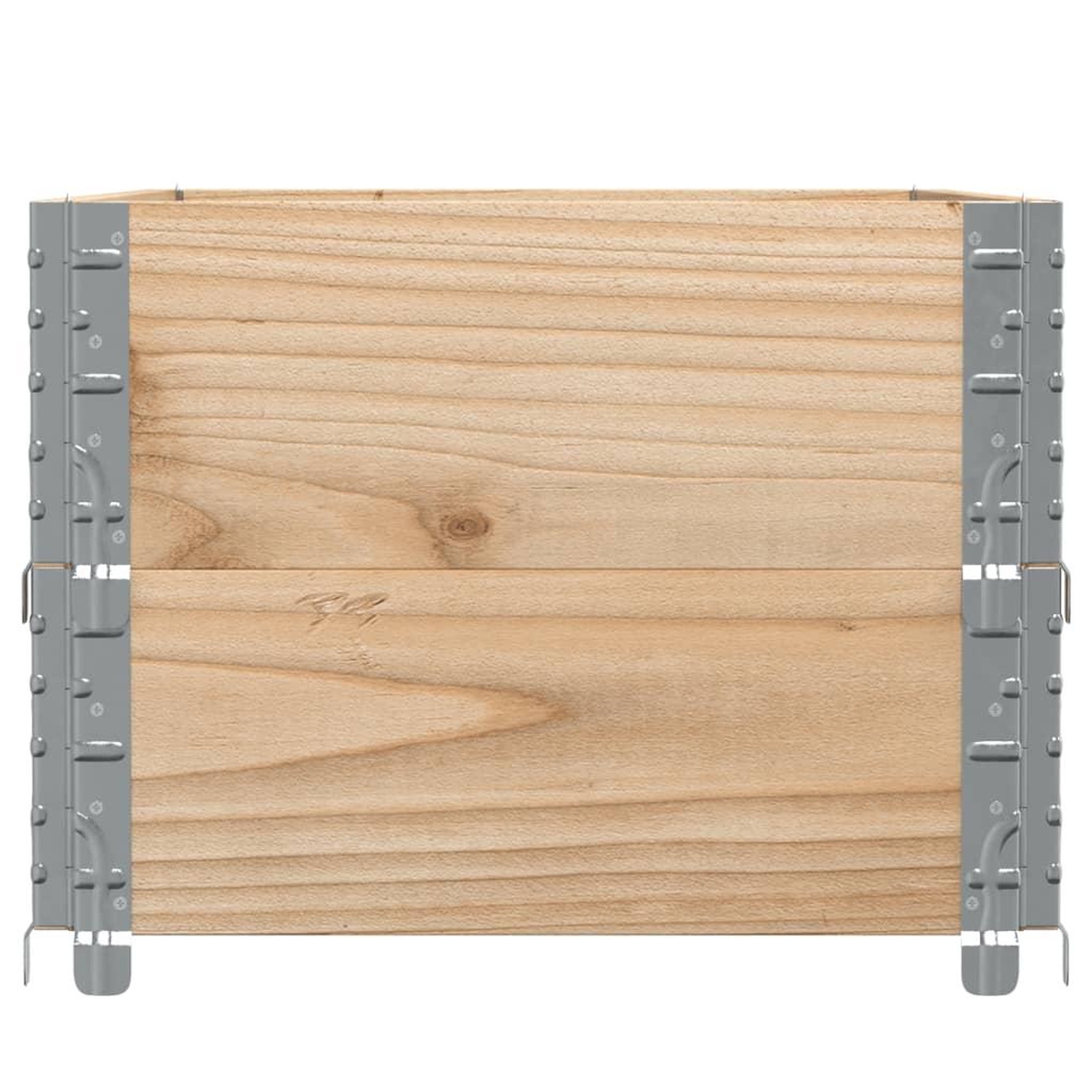 Voir la diapositive 4 : VIDAXL Jardiniere 100x50 cm bois de pin massif