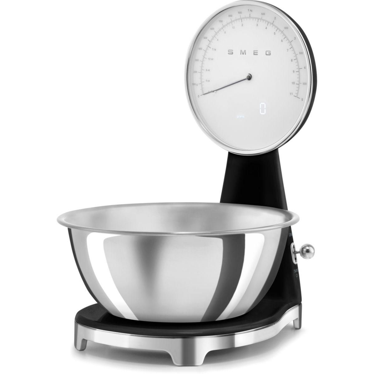 SMEG Balance de cuisine KSF01BLWW Noir