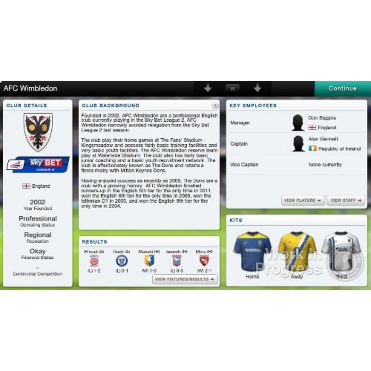 Football manager Classic 2014