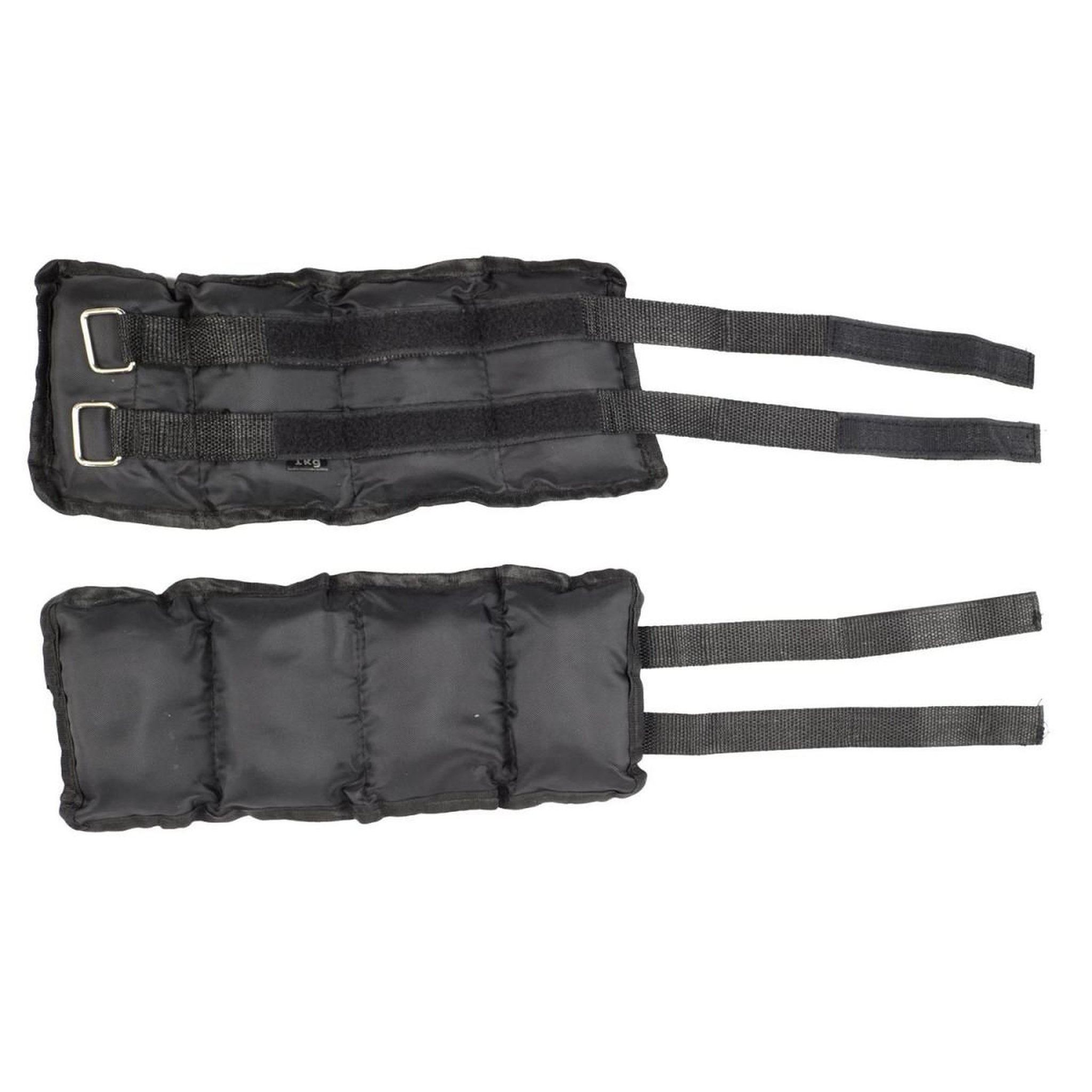 Voir la diapositive 2 : Paris Prix Lot de 2 Lests  Cheville & Poignet  1kg Noir
