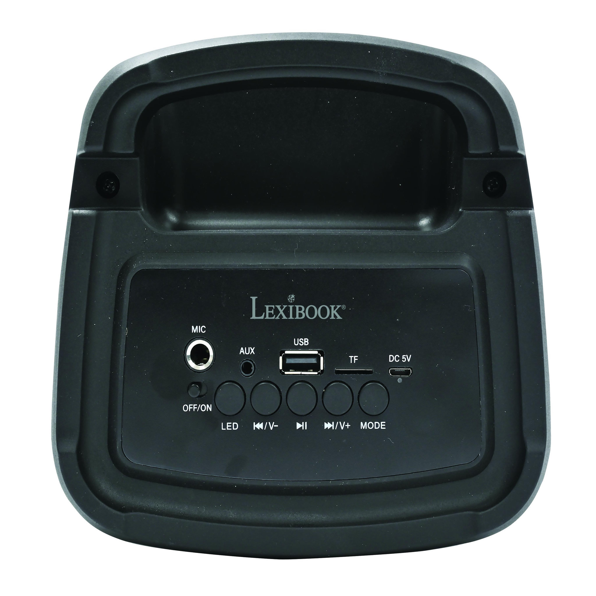 Voir la diapositive 2 : Lexibook Enceinte Taille Medium Bluetooth® lumineuse effet flammes multicolores avec micro