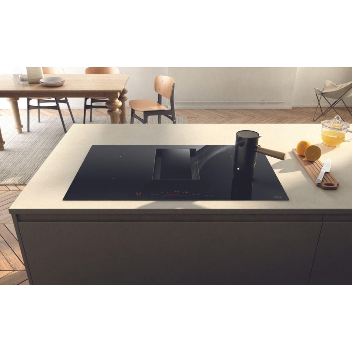 ELICA Plaque induction aspirante ALPHA B BL/F BO/78