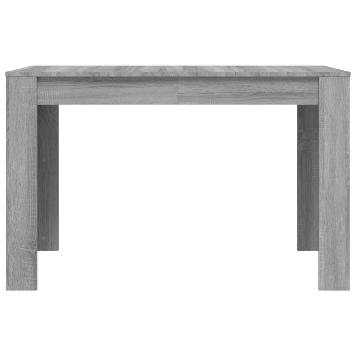 VIDAXL Table a dîner sonoma gris 120x60x76 cm bois d'ingenierie