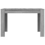 Voir la diapositive 4 : VIDAXL Table a dîner sonoma gris 120x60x76 cm bois d'ingenierie