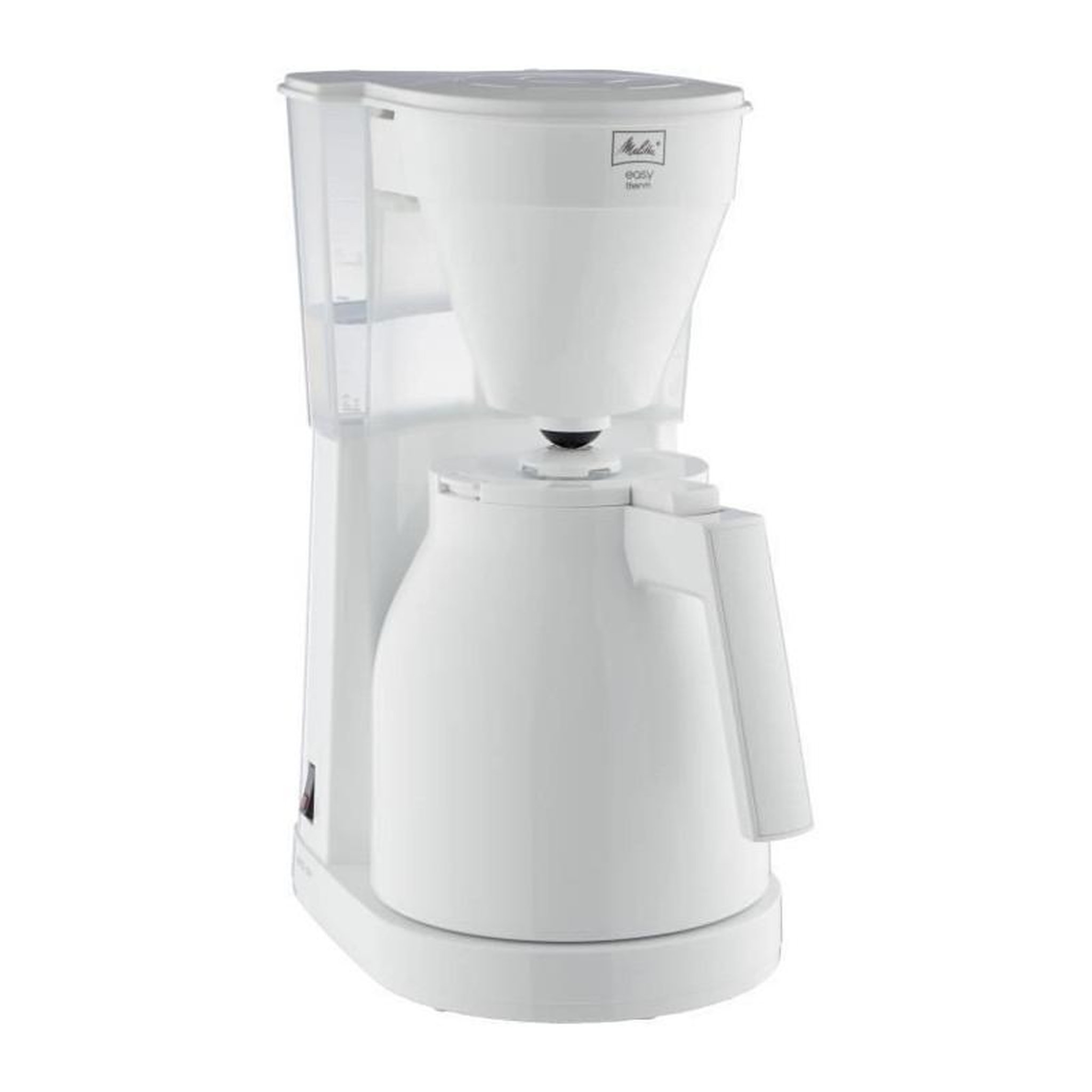 ABC CARPET & HOME ABSAAR 1023-05 - Cafetiere - Thermo-pot a commande a une main, reservoir deau transparent -Blanc