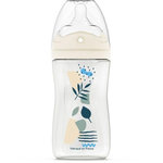 DODIE Biberon anti-colique - DODIE - 270 ml - Tétine multi-perforée biomimétisme - +3 mois - Débit 2 - Bleu