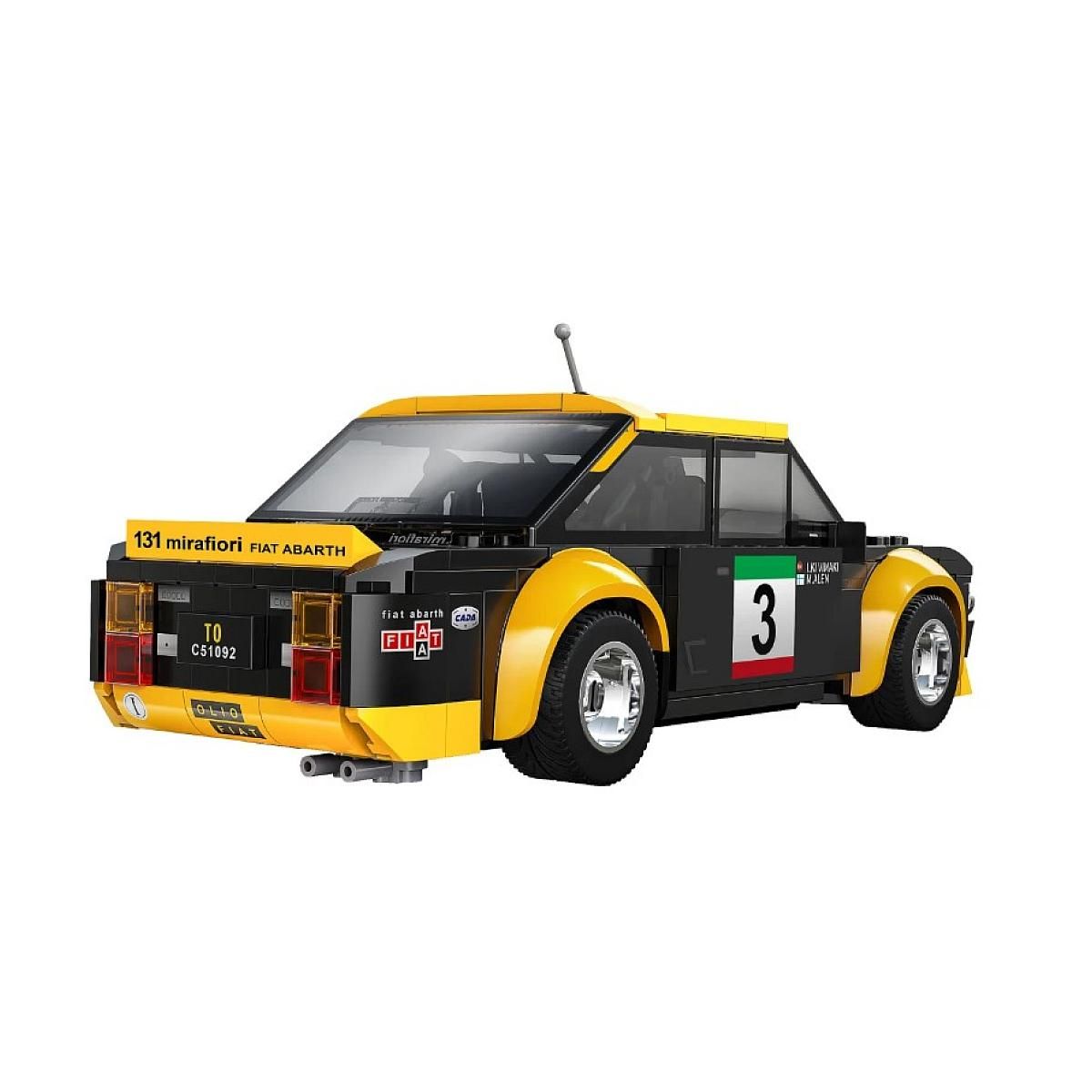 Jamara CaDA Fiat Abarth 131 1:20 noir 2,4GHz Bricks