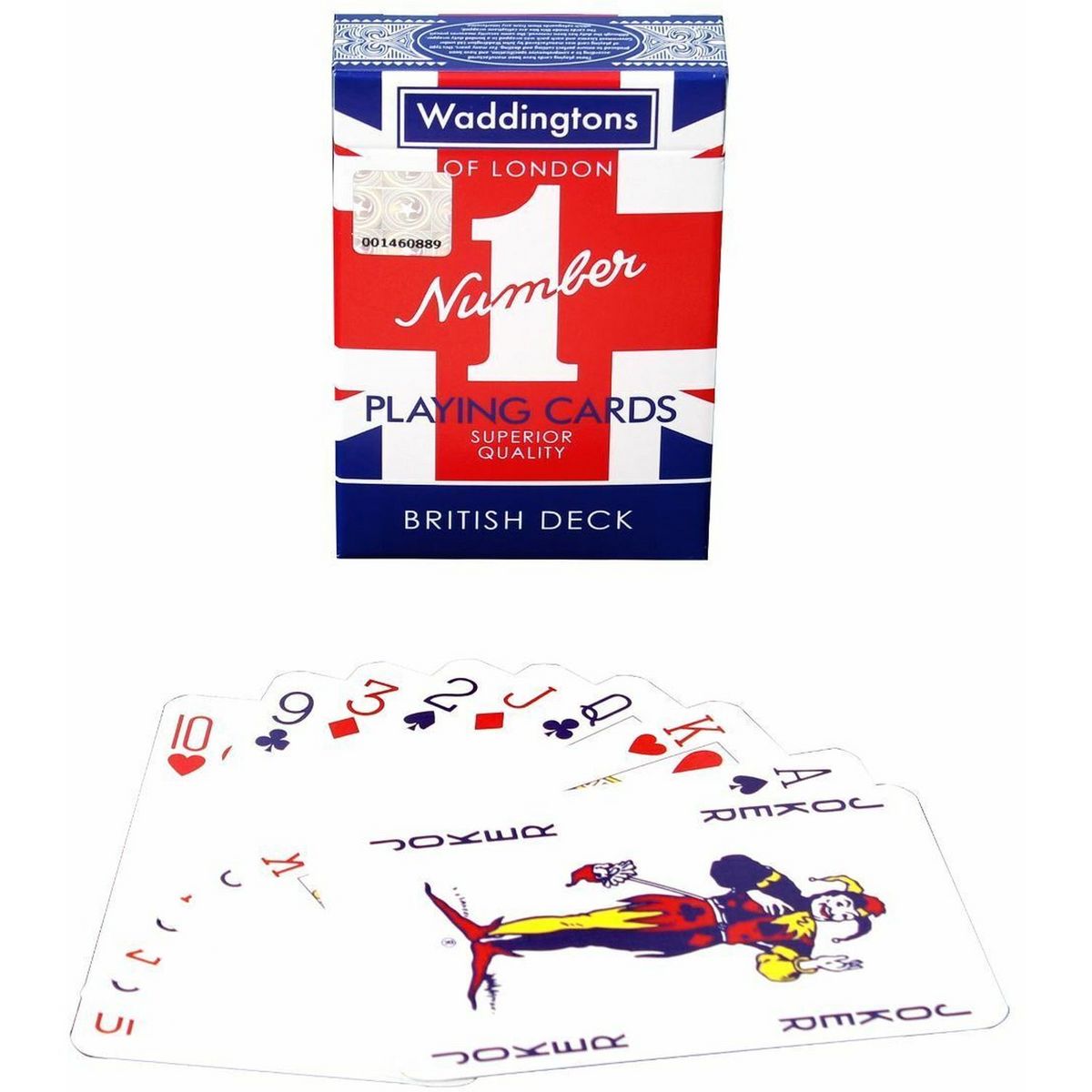  WINNING MOVES Jeu de 54 cartes Union Jack