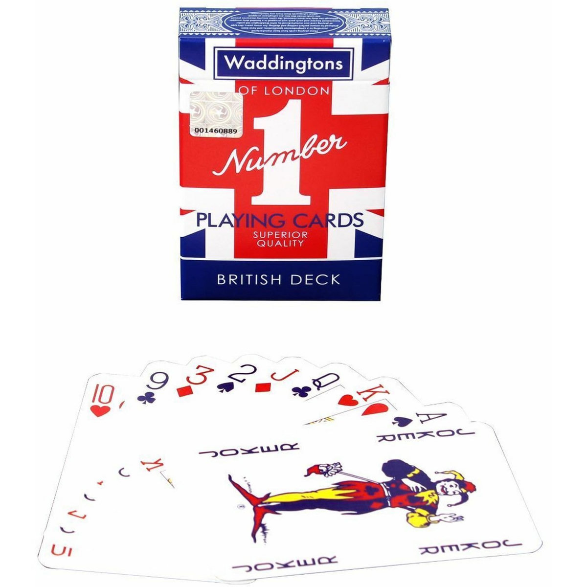  WINNING MOVES Jeu de 54 cartes Union Jack