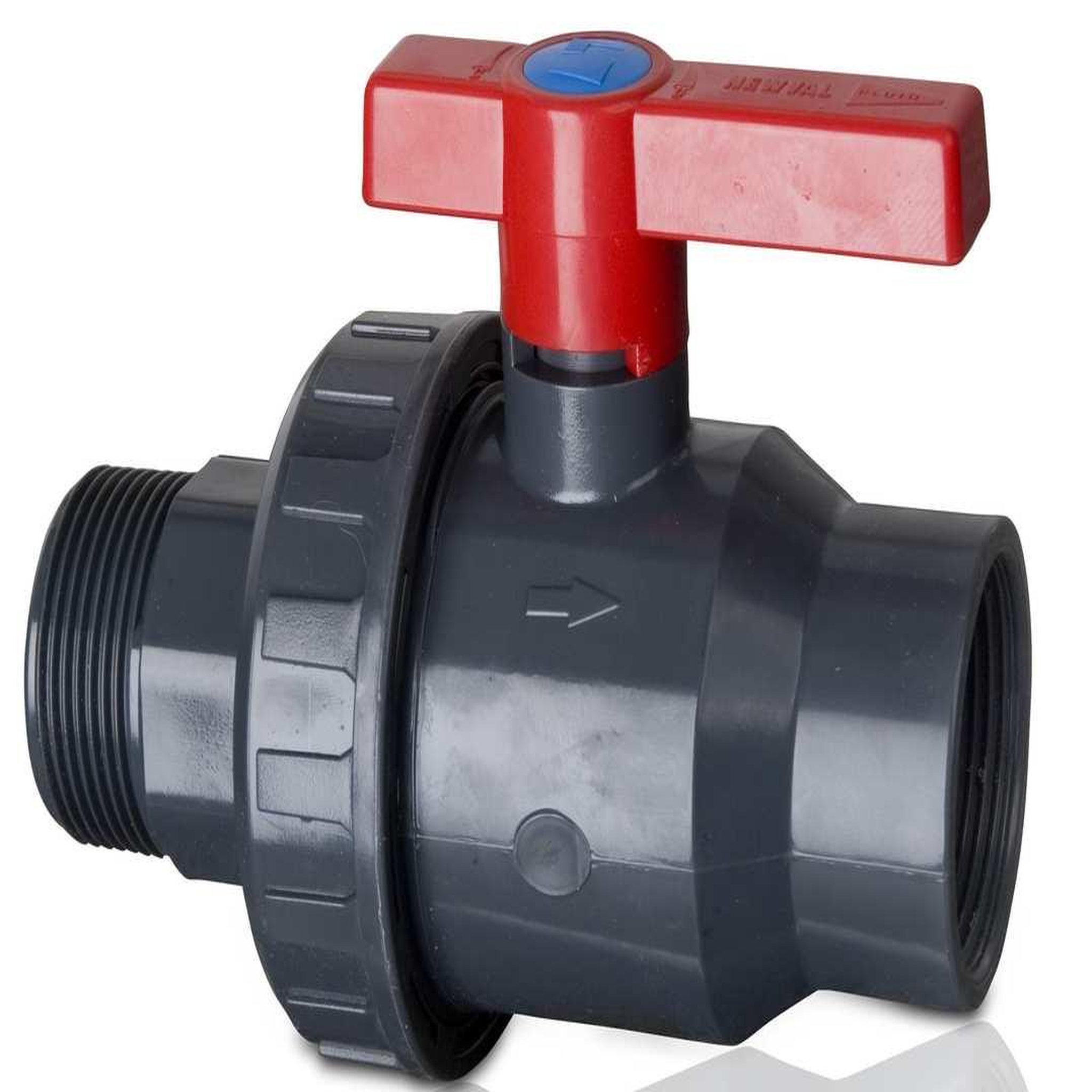 GRE Vanne Ø50 PN10 embout male