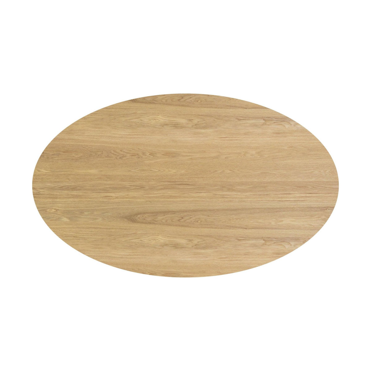 Rendez vous déco Table ovale 6 personnes en bois clair 150 cm-Eddy