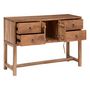Voir la diapositive 2 : ATMOSPHERA Console 4 Tiroirs en Bois  Jiling  112cm Marron