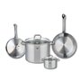 Voir la diapositive 1 : ELO Set de 2 Poêles de cuisson 24 et 28 cm et 2 faitouts 14 et 26 cm Elo Profi Citrin