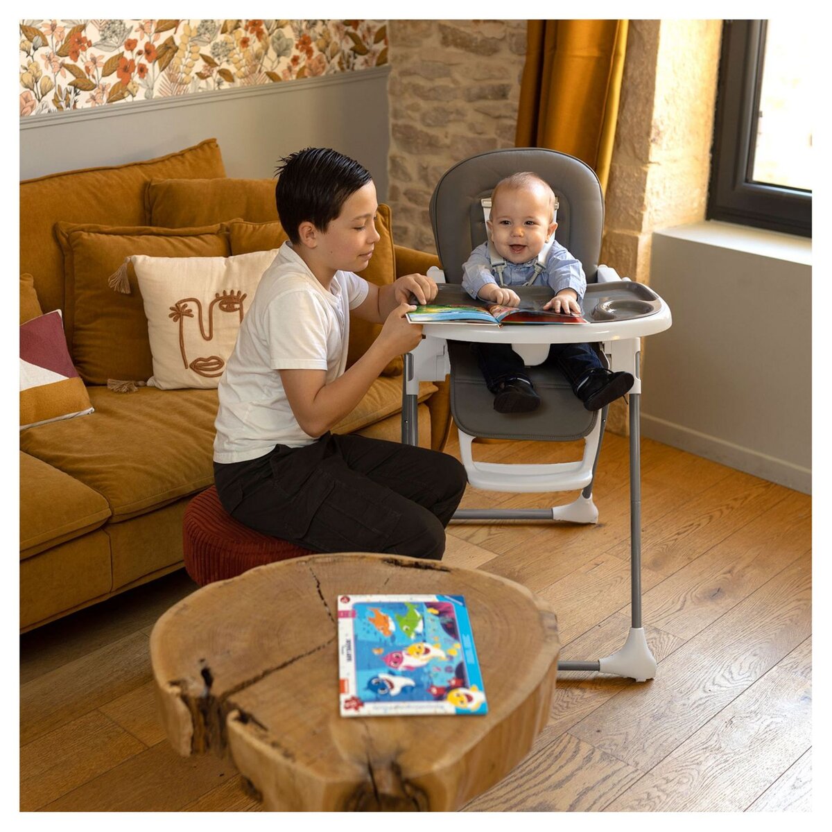 NANIA Chaise haute BIANCA