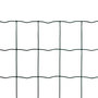 Voir la diapositive 2 : VIDAXL Cloture euro Acier 25 x 1,0 m Vert