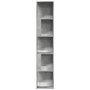 Voir la diapositive 5 : VIDAXL Armoire d'angle Gris beton 33x33x164,5 cm Bois d'ingenierie