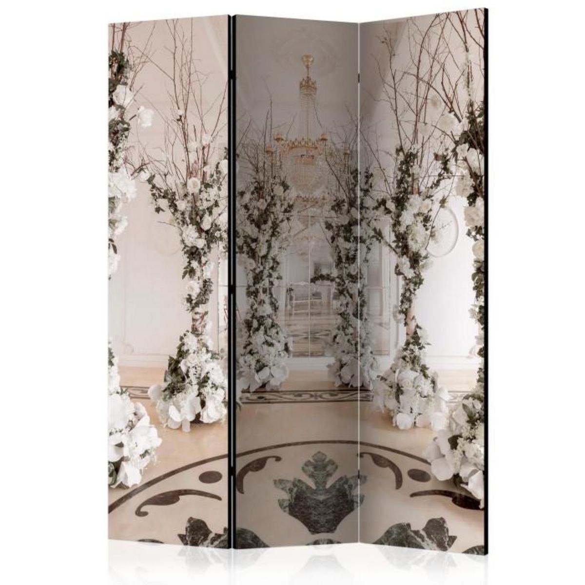 Paris Prix Paravent 3 Volets  Flower Chamber  135x172cm