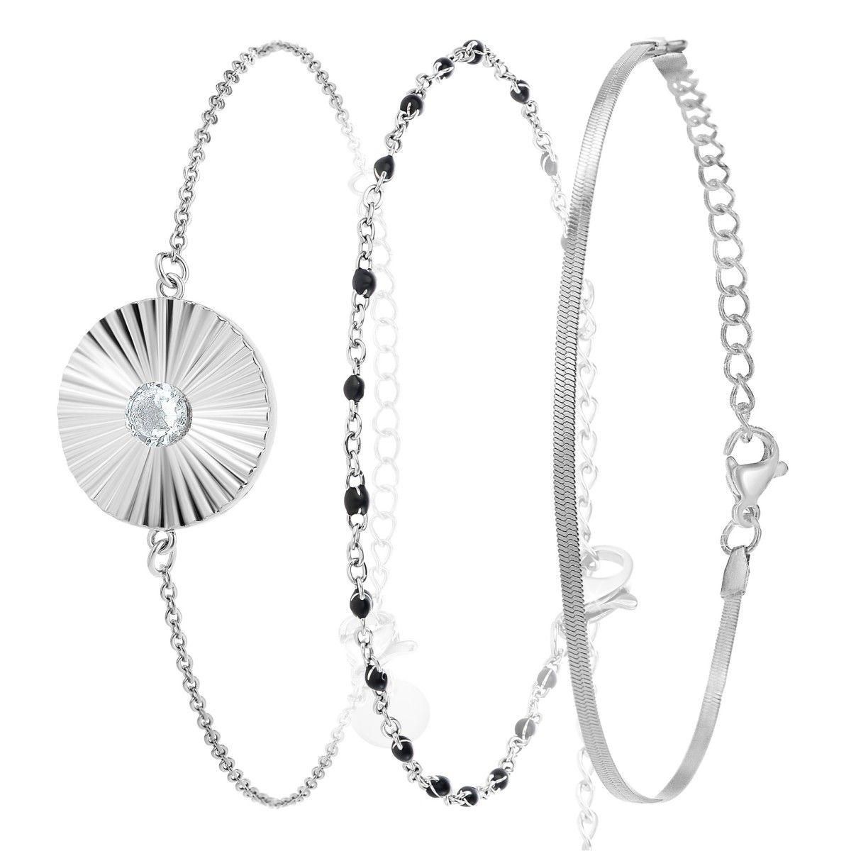 SC CRYSTAL Set de 3 bracelets SC Crystal®