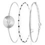 Voir la diapositive 1 : SC CRYSTAL Set de 3 bracelets SC Crystal®