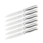 NIROSTA Ensemble de 6 Couteaux de cuisine universel 24 cm en tout Nirosta Star