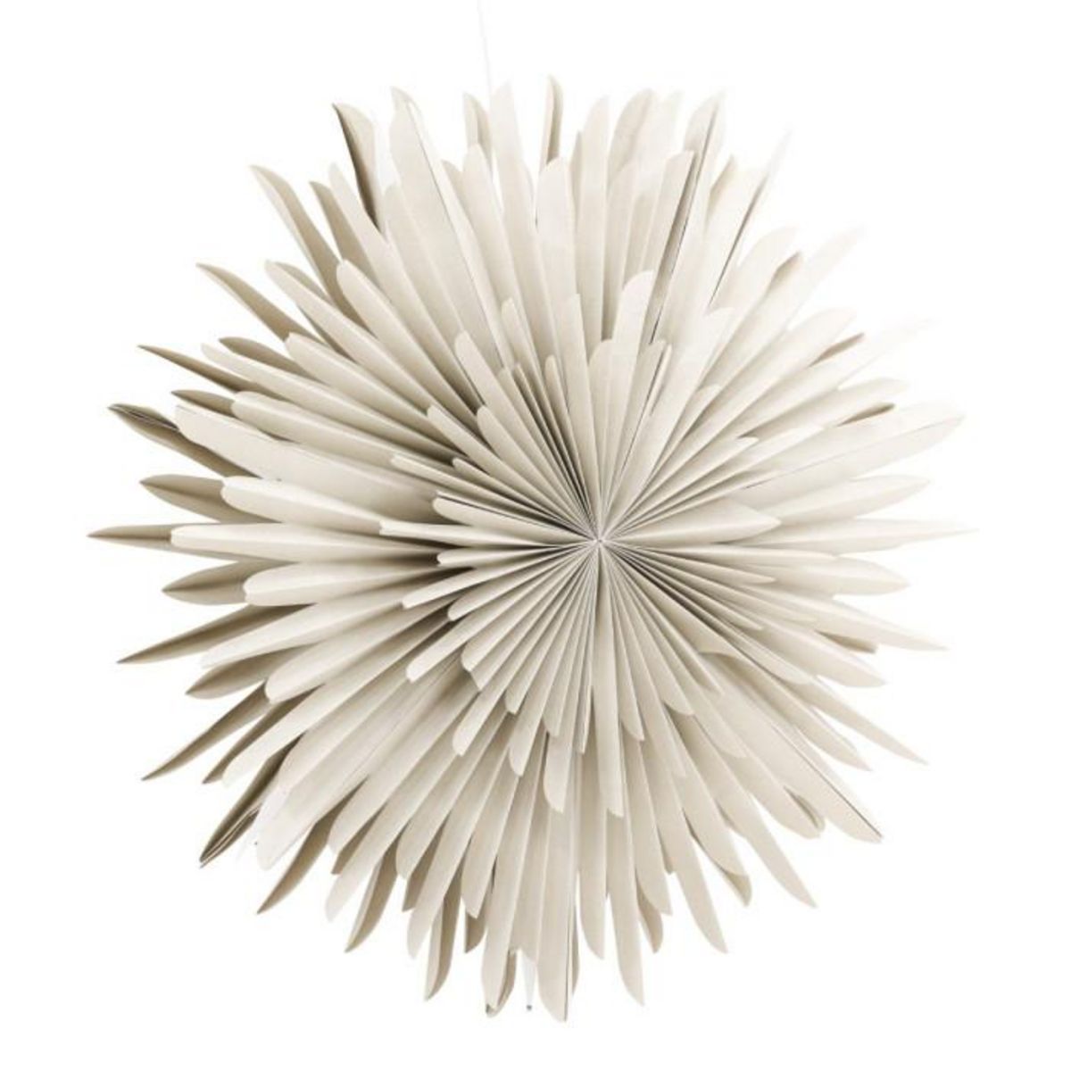 Paris Prix Lampe Suspension Design  Selen  80cm Beige