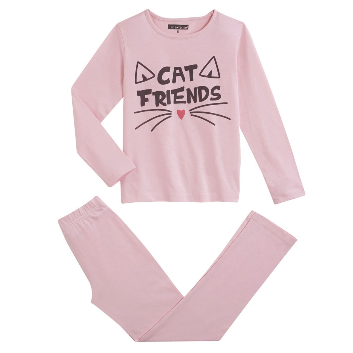 IN EXTENSO Pyjama imprimé Cat Friend Fille du 2 au 12 ans