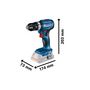 Voir la diapositive 2 : BOSCH Combo kit 3 machines 18V (GWS7 GSB45 GDX200) + 2 batteries 5Ah + sac BOSCH 0615990N31