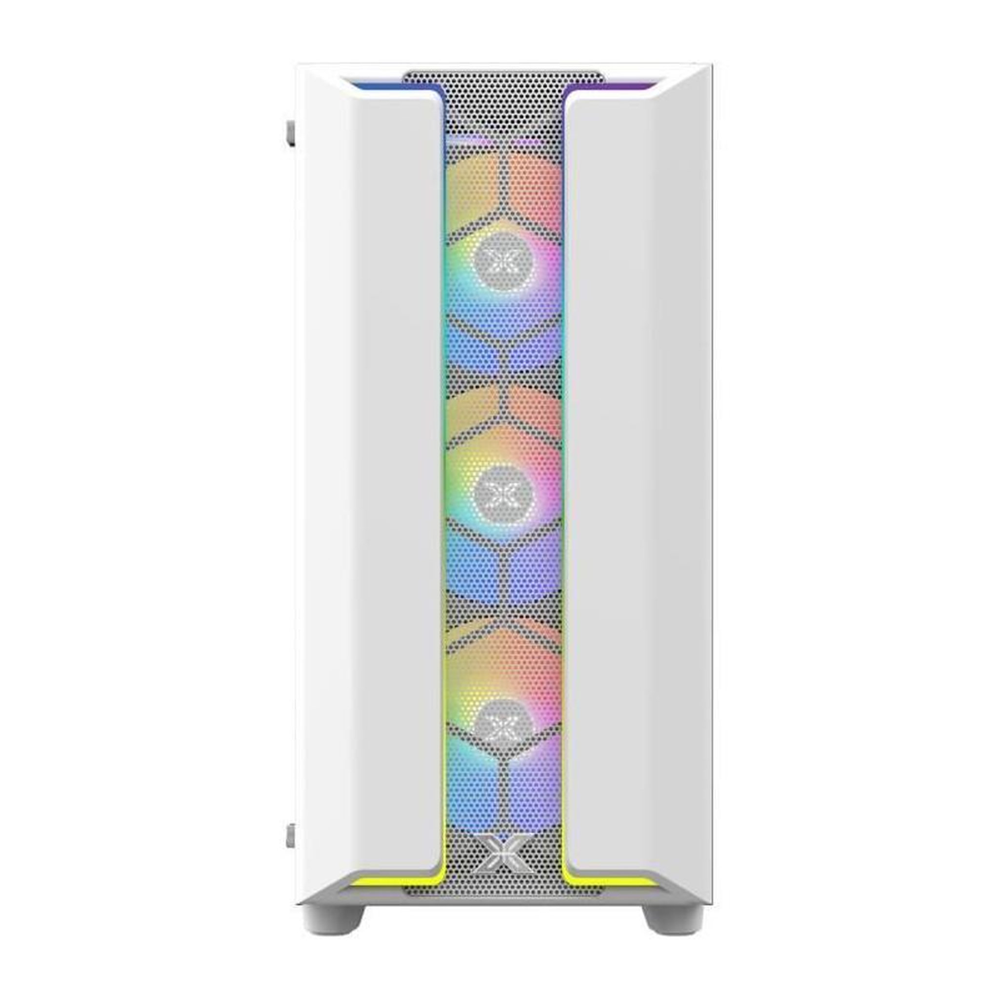 Voir la diapositive 2 : Xigmatek Boîtier PC - XIGMATEK - Gaming Y Pro Arctic (Blanc) - Moyen tour - Format E-ATX - 4 x 120mm A-RGB