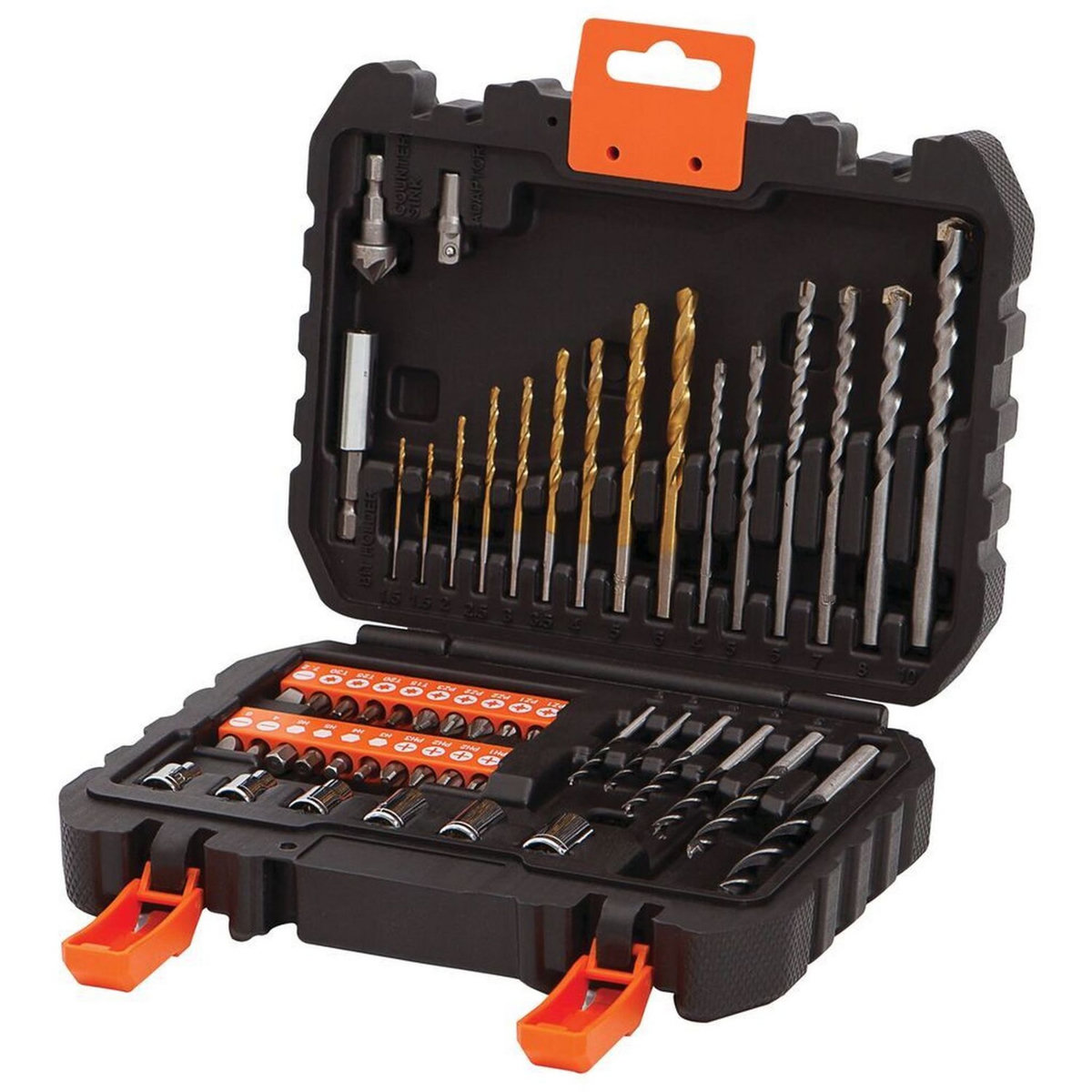 Black & Decker Coffret Perçage Vissage 50 Pièces 