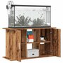 Voir la diapositive 3 : VIDAXL Support pour aquarium vieux bois 101x41x58 cm bois d ingénierie