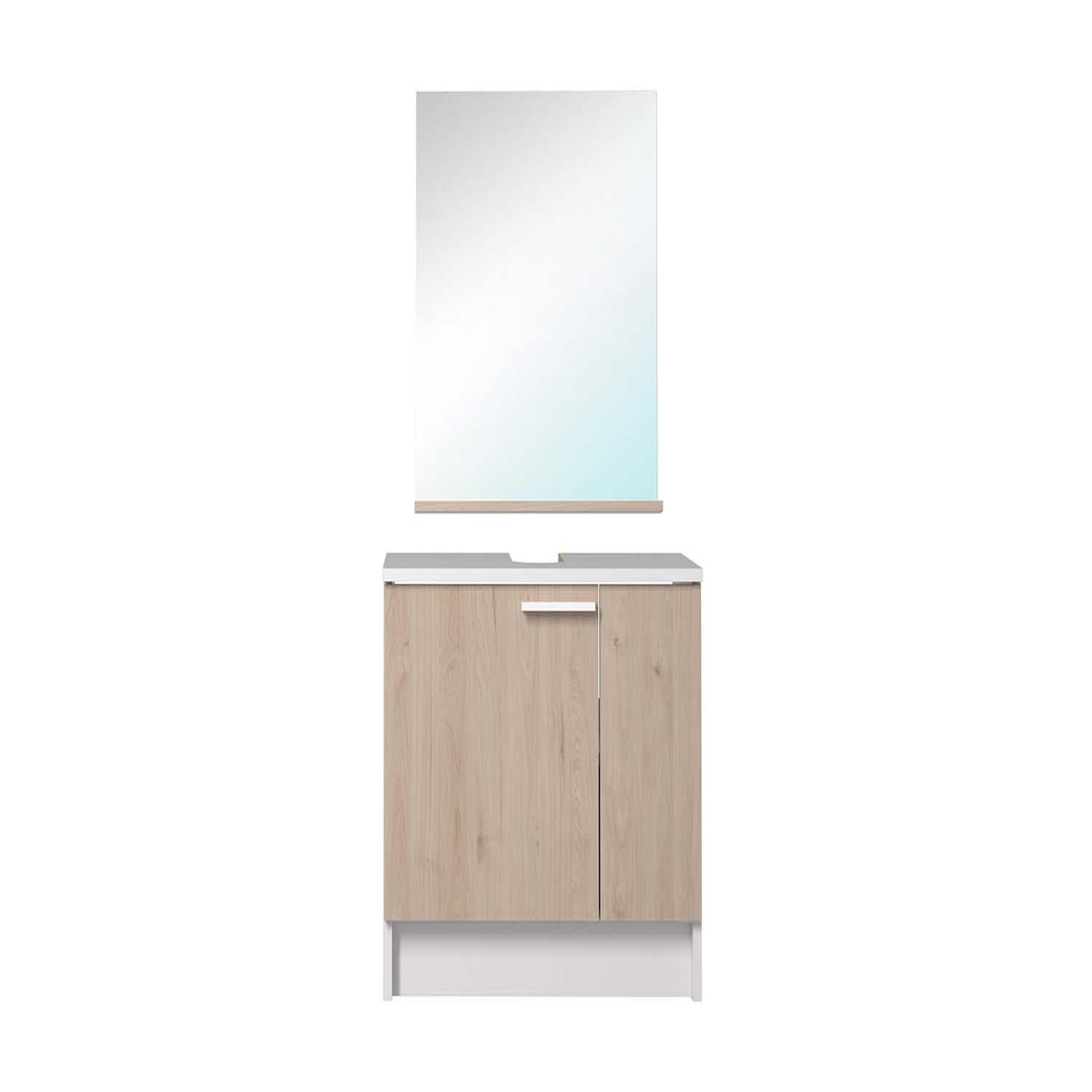 Voir la diapositive 1 : CONCEPT USINE Meubles sous-vasque et son miroir GREELEY